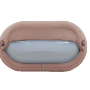 Eyelid E27 Polycarbonate Bulkhead Copper - LJ6003-CO