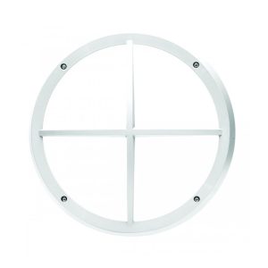 Marco 13.5W LED Guard Polycarbonate Bulkhead White / Warm White - LK3050 + LK3052-WH