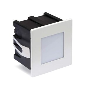 Recessed 1.5W LED Step Light White / Warm White - LRL112-WH