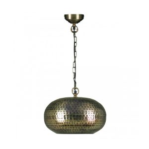 Adra Orb Metal Pendant Bronze - MS320-BZ