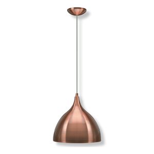 Acorn Large Metal Shade Pendant Copper - MS70358-CO