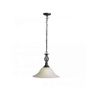 Devon Single Pendant Black - R4581-1P-BL