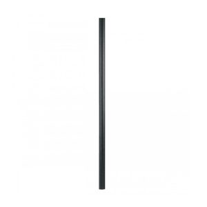 Resin 1 Meter Height 76mm Diameter Pole Black - BZ-POLE1-BL