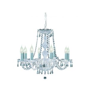 Hale 8 Light Chandelier Chrome - CRC-HALE-8P