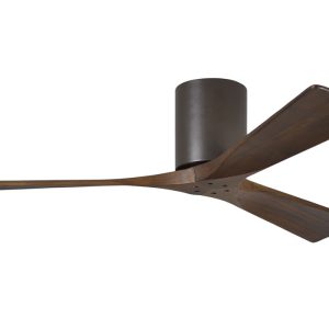 Irene-3 Hugger 52" DC Ceiling Fan With Remote Textured Bronze - IR3H-TB-52