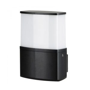 Modern 10W LED Outdoor Wall Light Black / Warm White - LH5101-BL