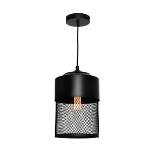 Galahad 1 Light Pendant Small Black -  GALA1PSML