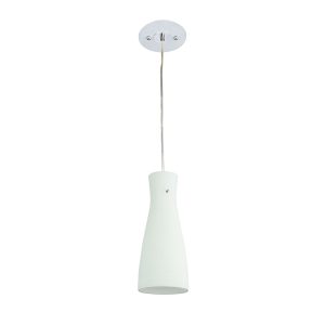 Cleo 1 Light Pendant White - OL60561WH