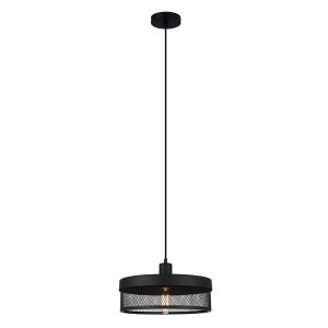 Chester 1 Light Pendant Large Black - OL63252BK