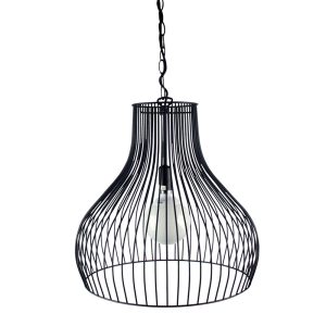 Gabby 1 Light Pendant Black - OL68852BK