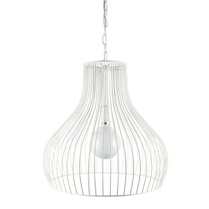 Gabby 1 Light Pendant White - OL68852WH