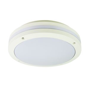 Tonato 2 Light Round Bunker Light White - OL7901WH