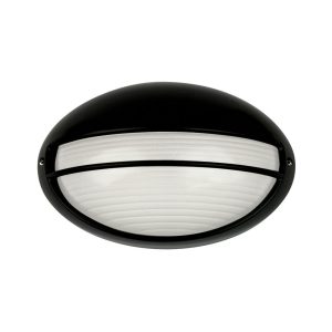 Galaxy 1 Light Eyelid Oval Bunker Light Black - OL7973BK