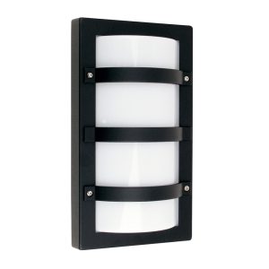 Trio 1 Light Guard Bunker Light Black - SG70520BK