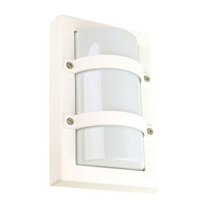 Trio 1 Light Mini Guard Bunker Light White - SG70522WH