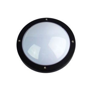 Primo 1 Light Round Bunker Light Black - SG70570BK