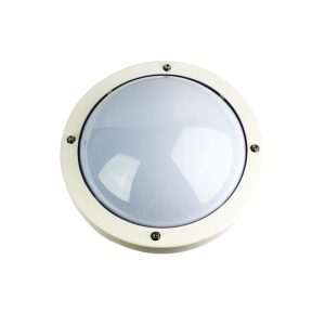 Primo 1 Light Round Bunker Light White - SG70570WH