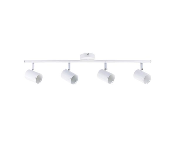 Baril 4 Light Adjustable Spotlight White - OL58611/4WH