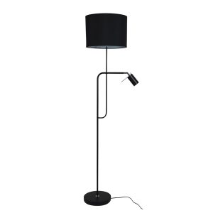 Carmen 2 Light Floor Lamp with Child Black - SL98585BK