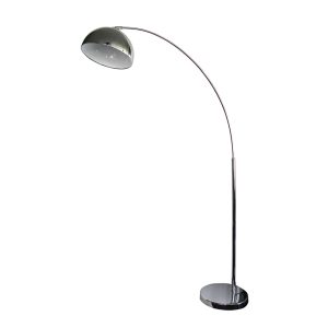 Dome Arc 1 Light Floor Lamp Chrome - SL91201CH