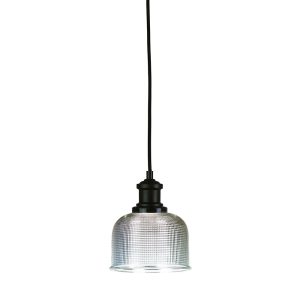 Maison 1 Light Pendant Small Clear - OL2255/15CL + OL69321BK