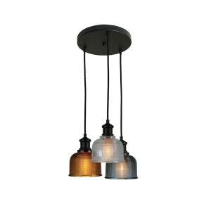 Maison 3 Light Pendant - OL69321BK + OL69256BK + OL2255