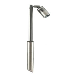 Euro Single Pole Lite 240V Retro Stainless Steel - ESPL/R/SS