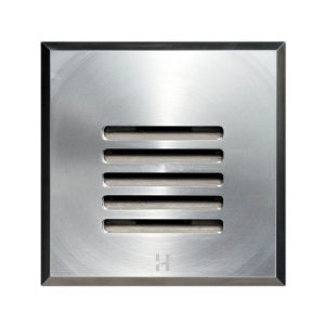 Step Lite Louvre Square 12V / 24V Stainless Steel - SLLUSQ/SS