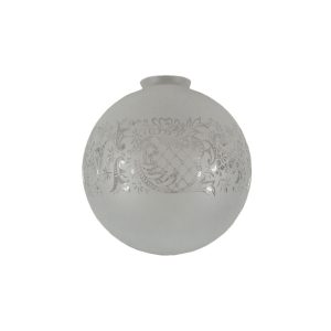 Sheffield 6" Sphere Etched Glass - 3090056