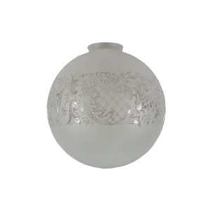 Sheffield 8" Sphere Etched Glass - 3090057