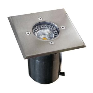 In-Ground Uplighter Square 316 Stainless Steel - 240V - IGGLSQSS