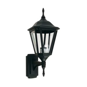 Java 1 Light Exterior Wall Light Black - SG70410BK