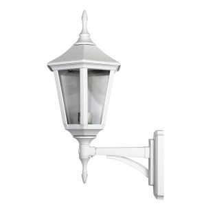 Ibiza 1 Light Exterior Wall Light White - SG70420WH