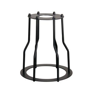 Cage 18 Metal Wire Industrial Shade Black - OL2299/18BK