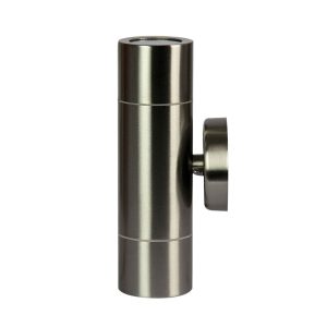 Zeta Up/Down 240V Wall Pillar Light Stainless Steel - OL7775/2SS