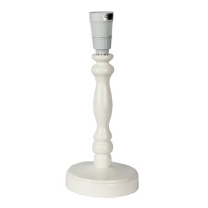 Rosalie Small Table Lamp Matt White Base Only - OL97962WH