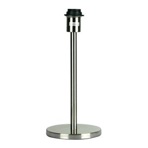 Spoke 35 European Skirt Table Lamp Base Only Brushed Chrome - OL91238BCH