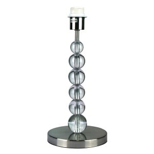 Clara Table Lamp Brushed Chrome Base Only - OL99463BC