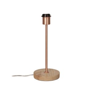 Fino Timber Table Lamp Copper Base Only - OL91311CO