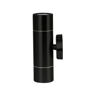 Zeta Up/Down 240V Wall Pillar Light Black - OL7775/2BK