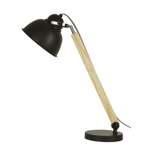 Steam Adjustable Desk Lamp Black - SL98788BK