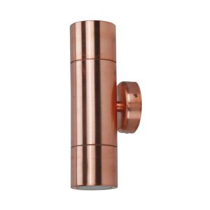 Oxley Up/Down 240V Wall Pillar Light Copper - UA7786CO