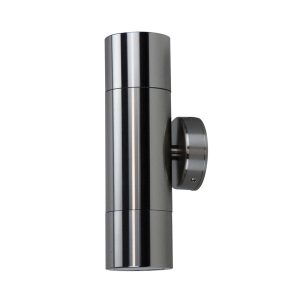 Oxley Up/Down 240V Wall Pillar Light Stainless Steel - UA7786SS