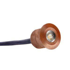 Micro Recessed Spot 1W LED 37° Copper / Warm White