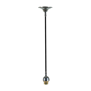 Cloth Black Cord Suspension Chrome - 3016010