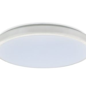 Slimline 12W LED Dimmable Ocupance Sensor Oyster White / Cool White - CLU250-SCW