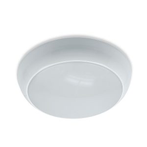 Ceiling 16W LED Button With Trim White / Warm White - CLY326-WH