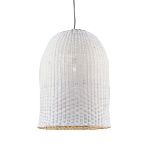 Bowerbird 1 Light Pendant Large White - ELBER719980