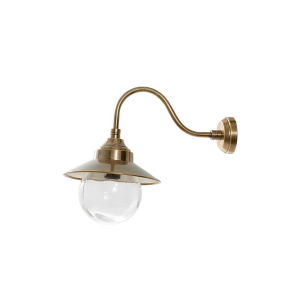 Zermatt 1 Light Wall Lamp Antique Brass - ELPIM51811AB