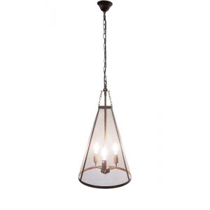 Walker 3 Light Pendant Bronze - ELZRD7238BRZ